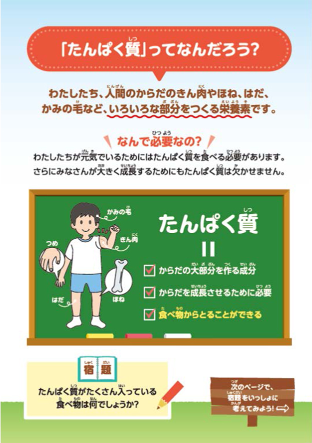 「たんぱく質」のおはなし2