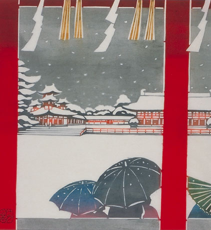 雪（平安神宮）