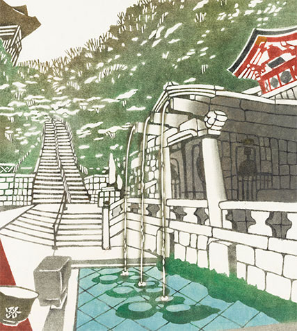 【2020年掲載】はてなの茶碗(清水寺音羽の滝)