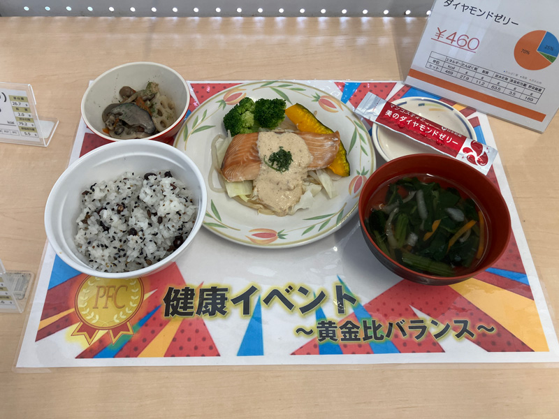 三大栄養素黄金比メニュー