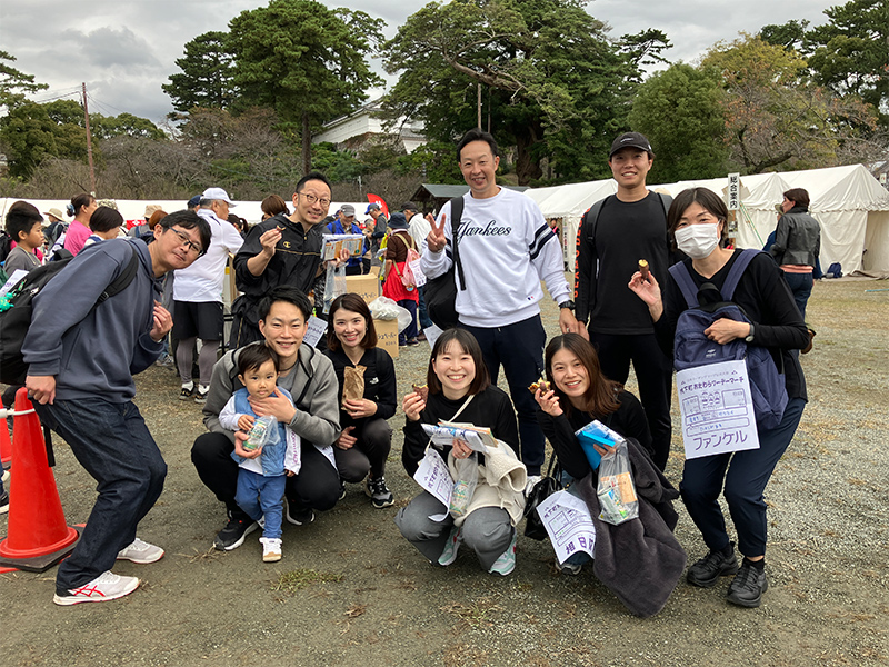 小田原市の健康イベント参加の様子